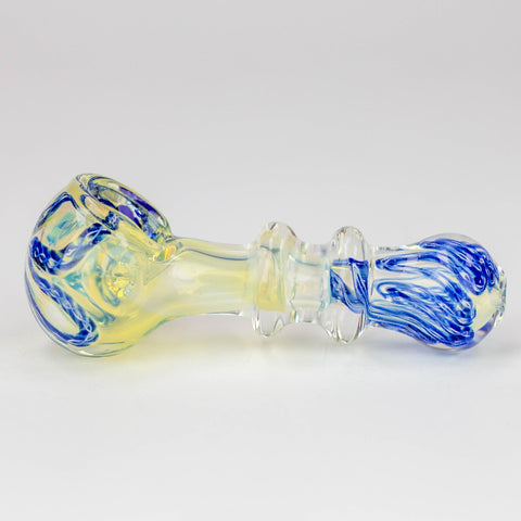 3.5" softglass hand pipe Pack of 2 [9672]