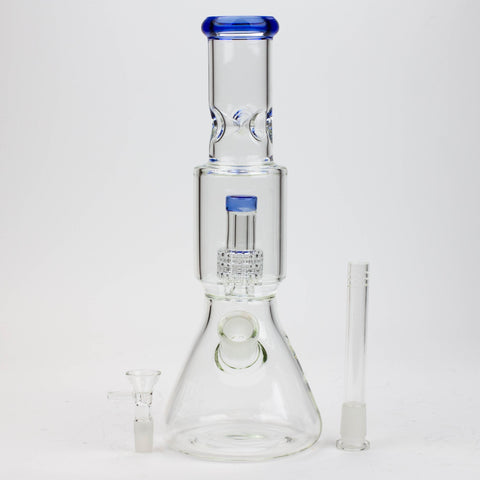 12" Glass Bong with shower head percolator [C2244]