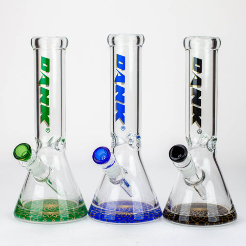 12" DANK 7 mm Thick beaker bong with thick base