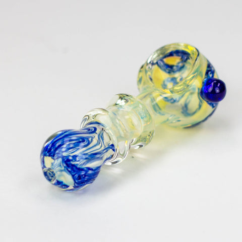 3.5" softglass hand pipe Pack of 2 [9672]