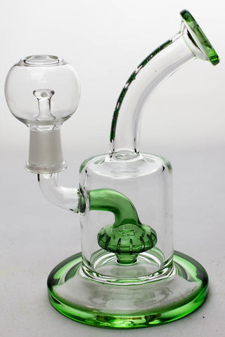 6" Nice glass shower head diffuser dab rig