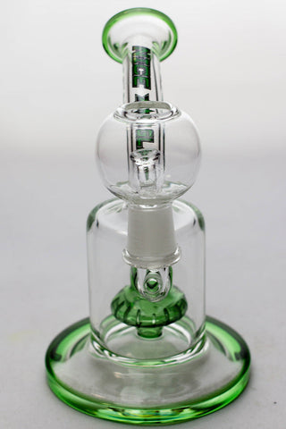 6" Nice glass shower head diffuser dab rig