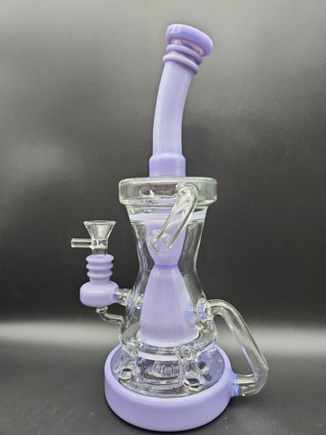 10.5" Four Pillar Hollow foot Recycler