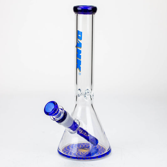 12" DANK 5 mm Thick beaker bong with thick base