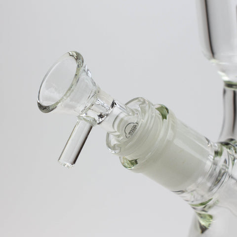 12" Glass Bong with shower head percolator [C2244]