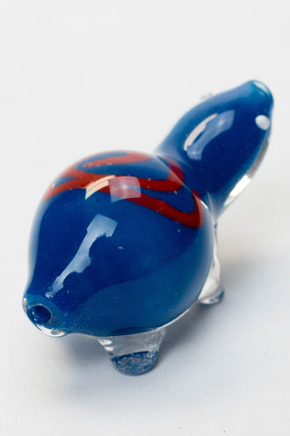 3" Turtle shape glass hand pipe