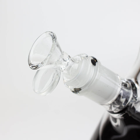 DEATH ROW-15.5"  7 mm Glass water pipe by Infyniti