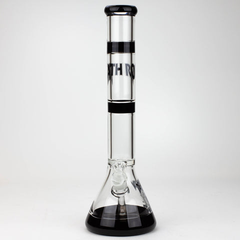 DEATH ROW-15.5"  7 mm Glass water pipe by Infyniti