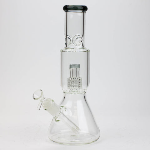 12" Glass Bong with shower head percolator [C2244]