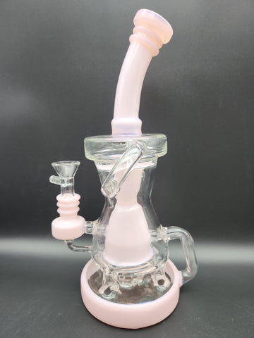 10.5" Four Pillar Hollow foot Recycler