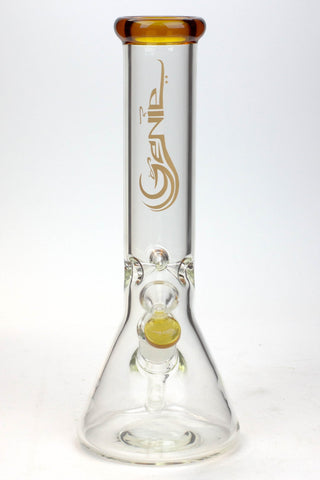 12" Genie Classic beaker glass water bong