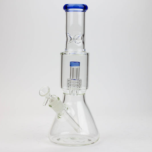 12" Glass Bong with shower head percolator [C2244]