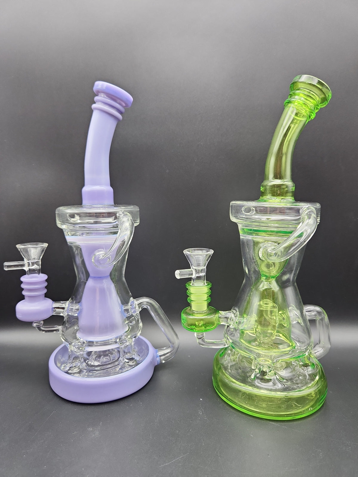 10.5" Four Pillar Hollow foot Recycler