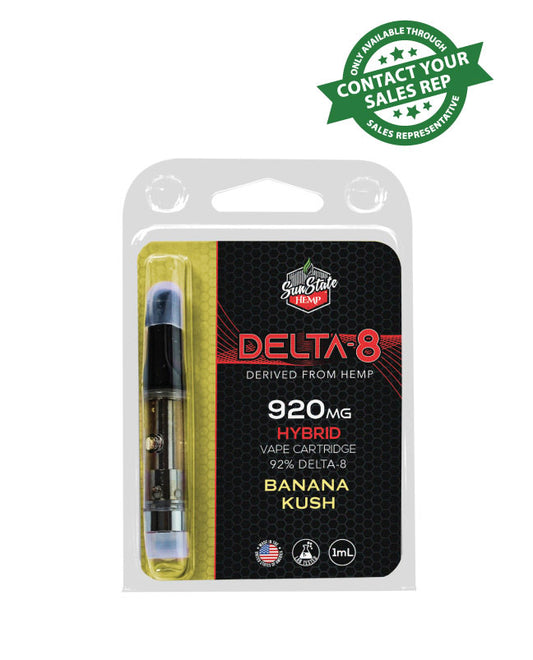 Delta 8 Hybrid Banana Kush 1ml Cartridge