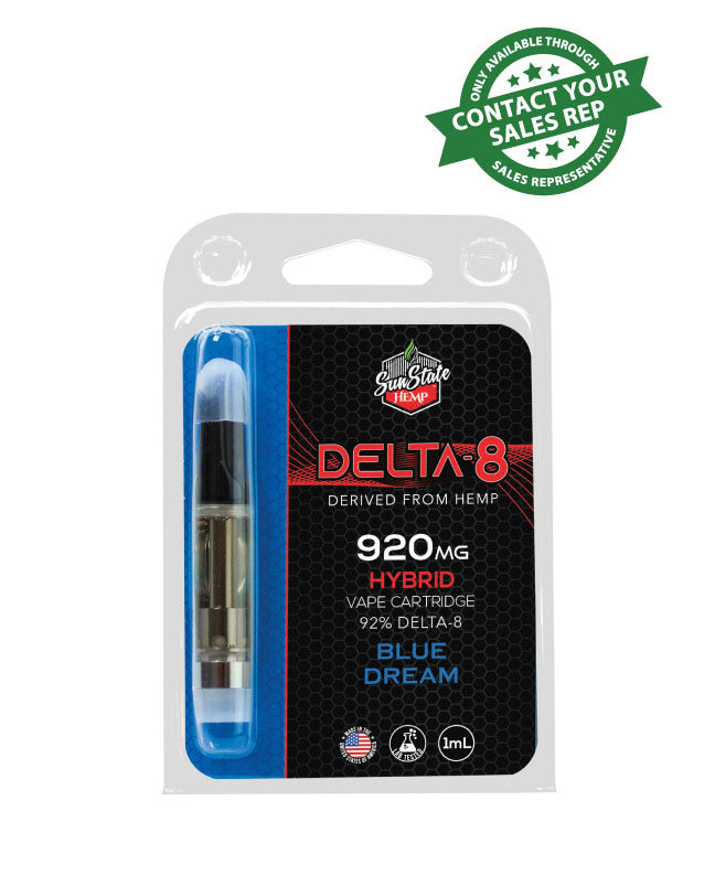 Delta 8 Hybrid Blue Dream 1ml Cartridge