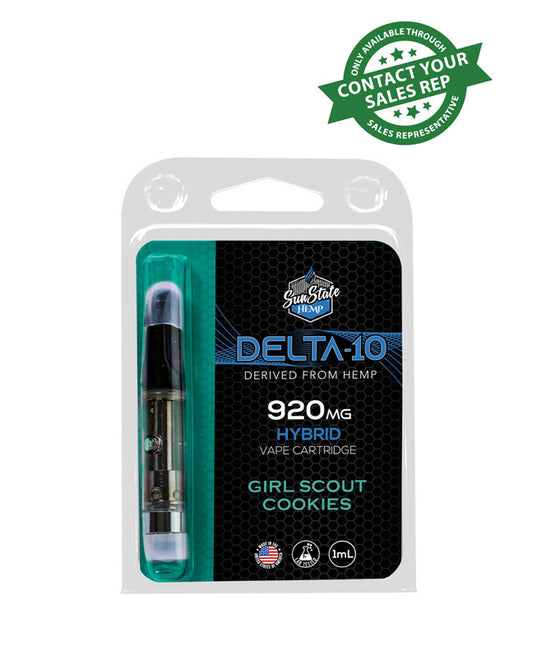 Delta 10 Hybrid Girl Scout Cookies 1ml 920mg Cartridge