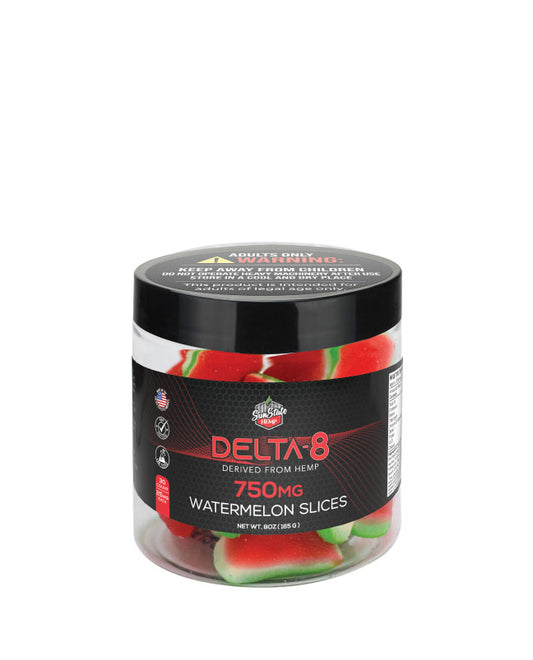 Delta 8 Legacy Gummies Watermelon Slices 30ct 750mg